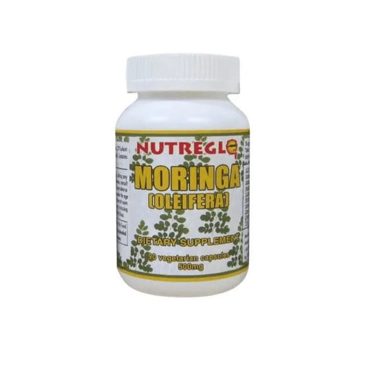 NUTREGLO Moringa (Oleifera) Vegatable capsules (90 count)